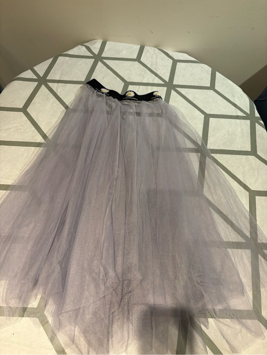 Dresses & Skirts - 3/15$ Daisy Trim Lavender Tulle Maxi Skirt